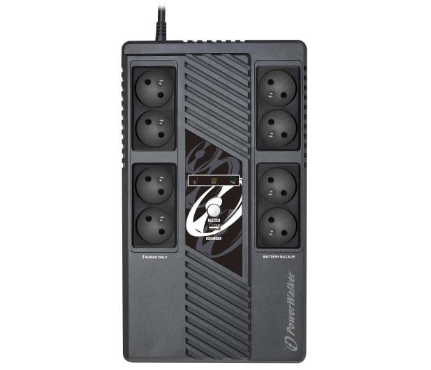 Power Walker LINE-INTERACTIVE (800VA/480W, 8x FR, USB) - 621064 - zdjęcie 2